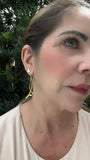 Looped Earrings Gold Looped Earrings Gold