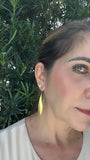 Tear Earrings Gold