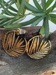 Palm Leaf Earrings