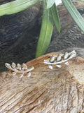 Henko Climber Earrings Silver